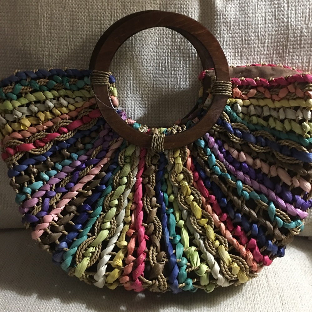 Capelli straw bag